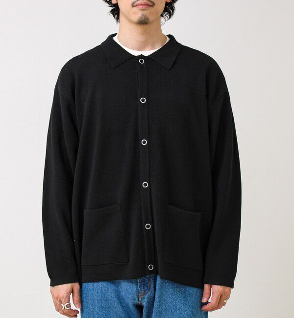 GLOSTER「【品よく羽織れる】COACH KNITカーデ」|カーディガン|