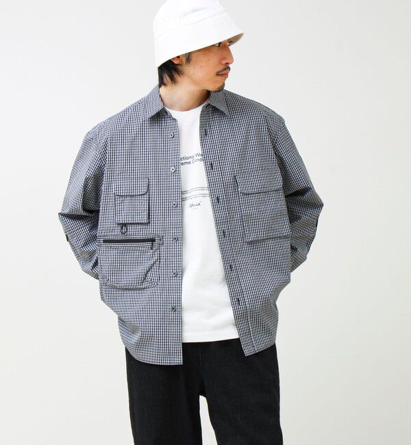 GLOSTER「【ギアディテール】チェック フィッシングシャツ」|シャツ・ブラウス|
