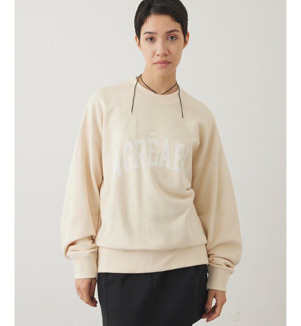 THE PAUSE「【THE PAUSE】ロゴスウェットプルオーバー」|Tシャツ・カットソー|