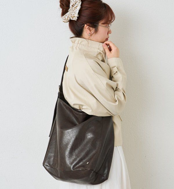  「チャーム付きベルトショルダーBAG」|トートバッグ|