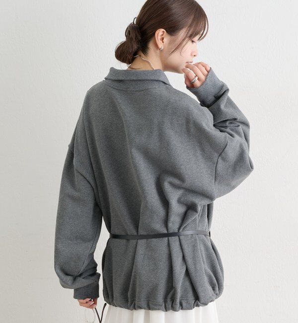 「ハーフジップロゴスウェット」|Tシャツ・カットソー|