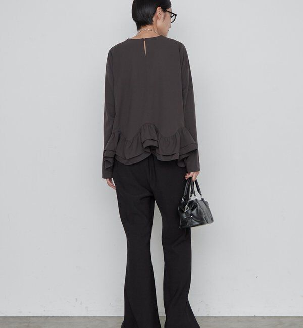  「ペプラムブラウス」|シャツ・ブラウス|