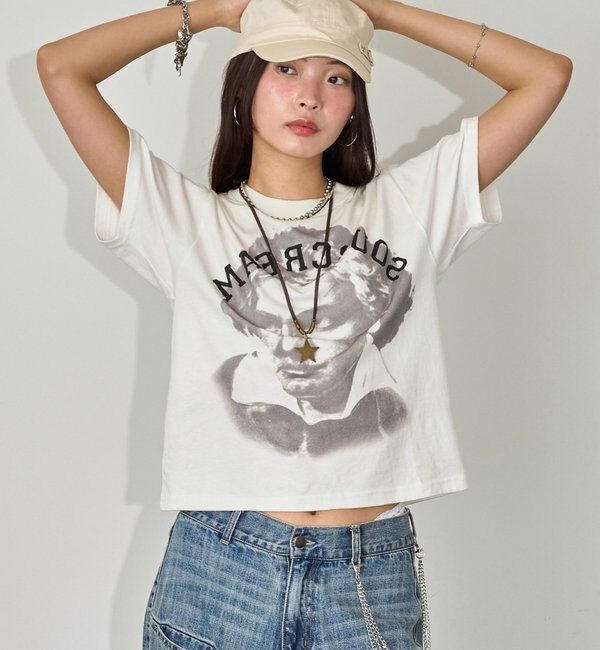  「【Sourcream】偉人TEE」|Tシャツ・カットソー|