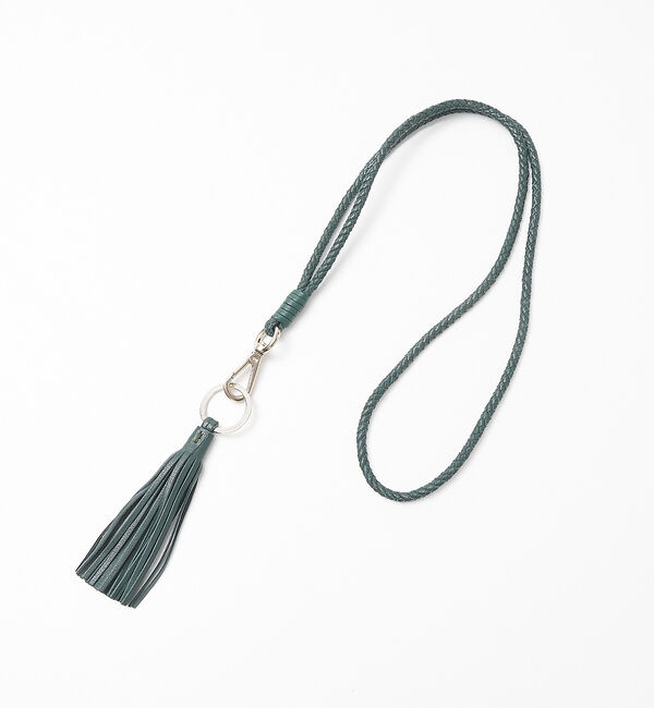 collex「【Dragon/ドラゴン】Leather necklace Keyring」|ネックレス|グリーン