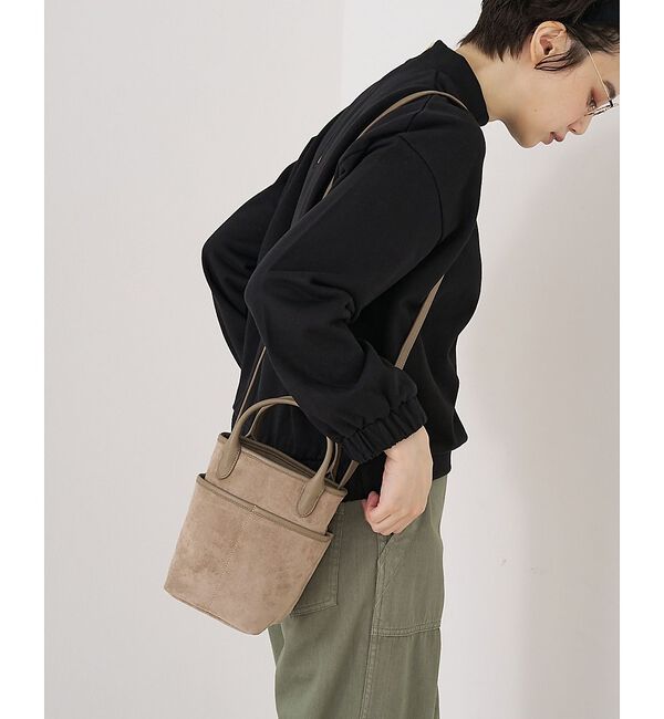 collex「【Latt】Nara スエード2wayミニショルダーバッグ」|ショルダー・メッセンジャー|