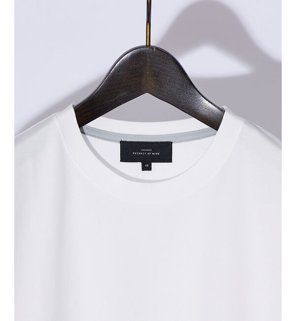 ABAHOUSE「【定番】ドレスポンチ クルーネック 半袖Tシャツ / ストレッチ 冷涼感」|Tシャツ・カットソー|