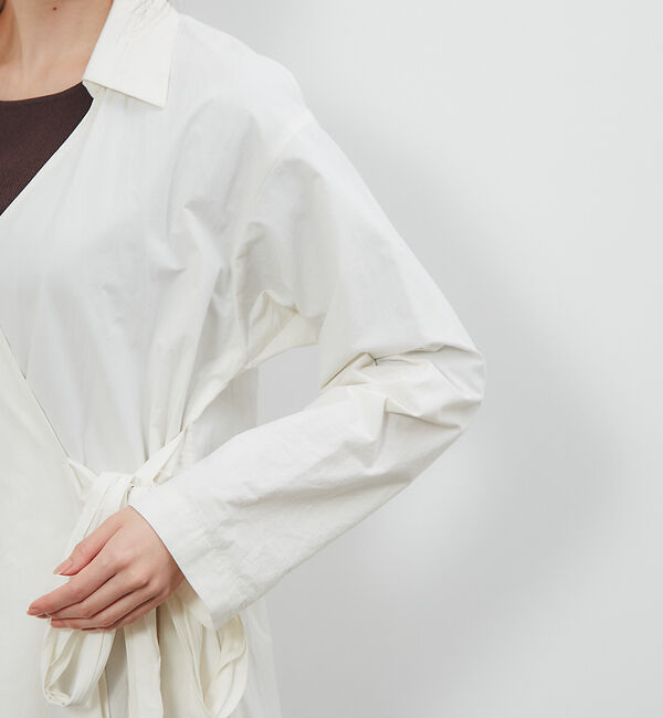 Rouge vif「ウエストリボンアシメトリーコート」|その他|