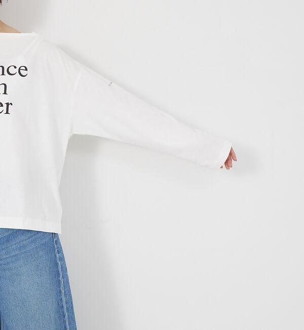 Rouge vif「マチ付ボートロゴロンTee」|Tシャツ・カットソー|