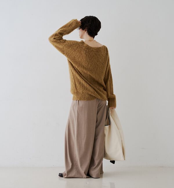 Rouge vif「タックワイドストレートパンツ」|その他|