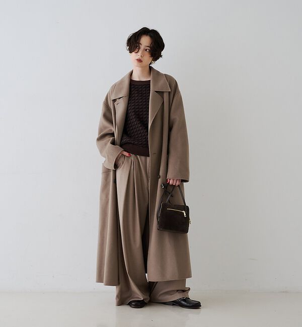 Rouge vif「タックワイドストレートパンツ」|その他|