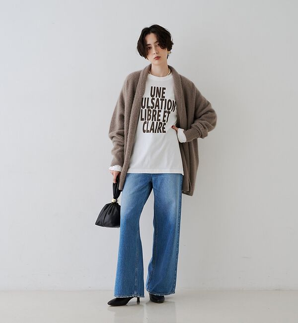Rouge vif「ロゴ＆フォトロングスリーブTシャツ」|Tシャツ・カットソー|