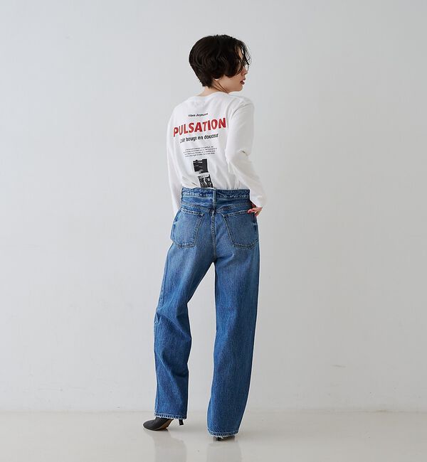 Rouge vif「ロゴ＆フォトロングスリーブTシャツ」|Tシャツ・カットソー|