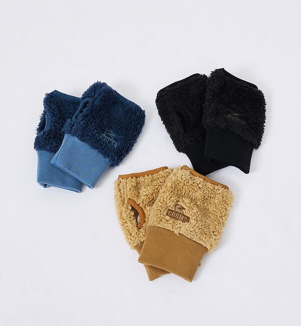 Rouge vif「【CHUMS/チャムス】Bonding Fleece Cuff Gaiter/手」|手袋|