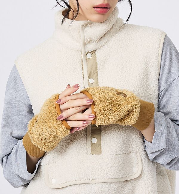 Rouge vif「【CHUMS/チャムス】Bonding Fleece Cuff Gaiter/手」|手袋|