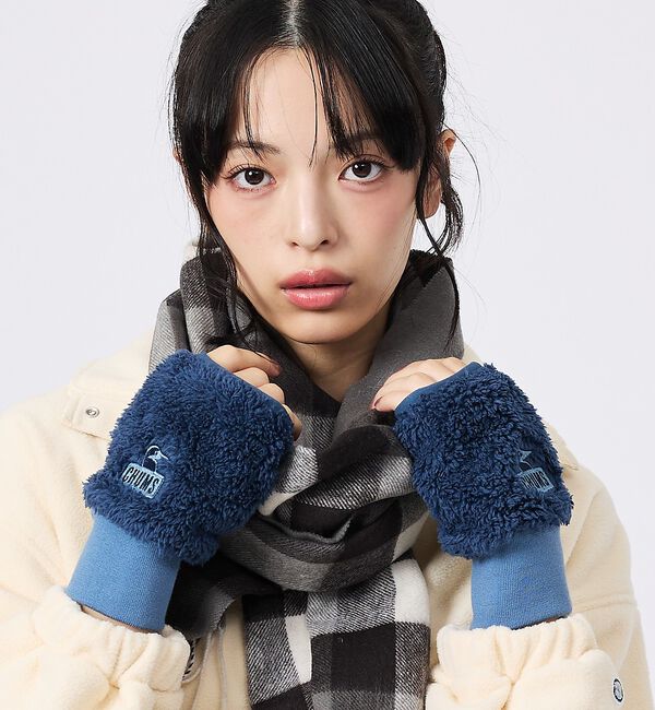 Rouge vif「【CHUMS/チャムス】Bonding Fleece Cuff Gaiter/手」|手袋|