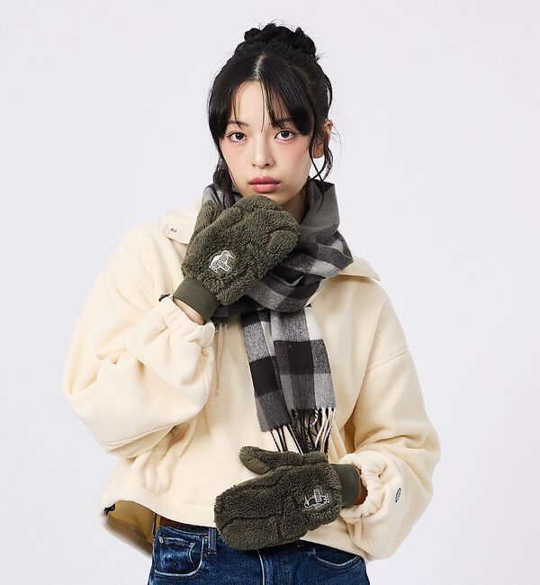 Rouge vif「【CHUMS/チャムス】Booby Elmo Mitten/手袋/グローブ/防寒」|手袋|