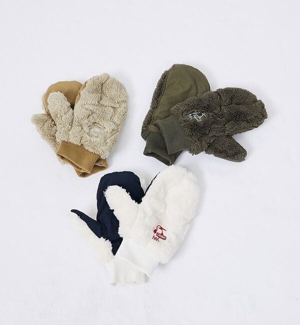 Rouge vif「【CHUMS/チャムス】Booby Elmo Mitten/手袋/グローブ/防寒」|手袋|