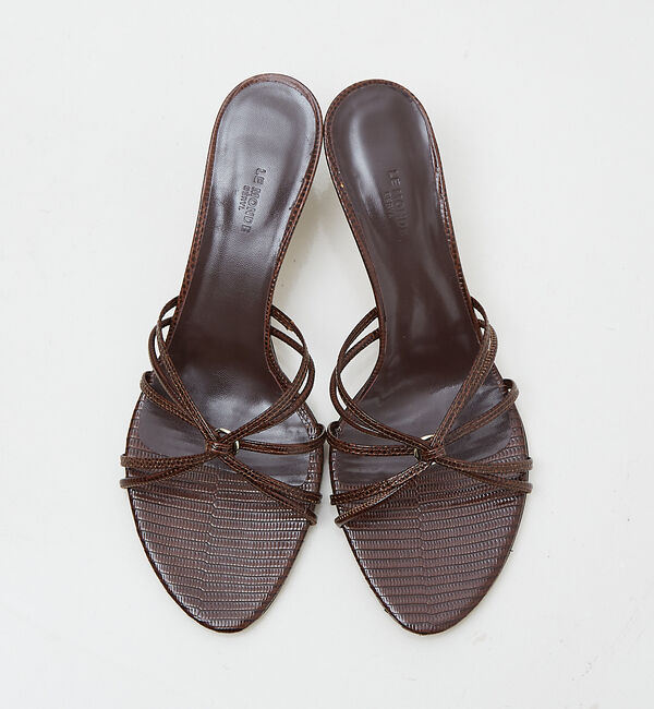 The Store by C' 「【Le Monde Beryl】STRAPPY SANDALS KITTEN H」|サンダル|