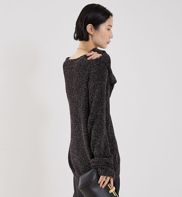 The Store by C' 「【COCUCA】ラメフェザーニット」|ニット・セーター|
