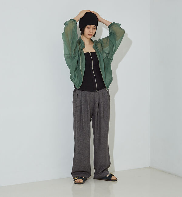 NOMINE「マルチWAY ニット ZIP ビスチエ」|その他|