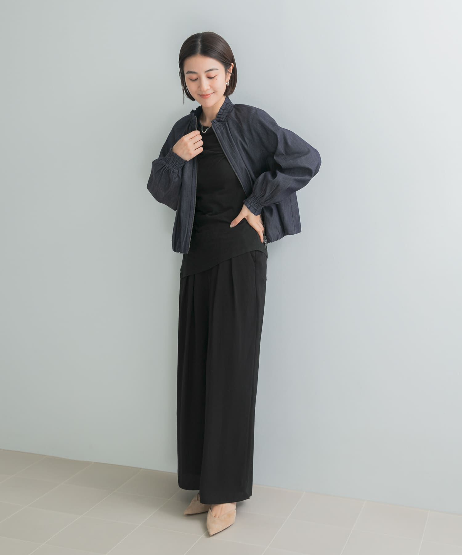 URBAN RESEARCH ROSSO「2タックイージーワイドパンツ」|その他|