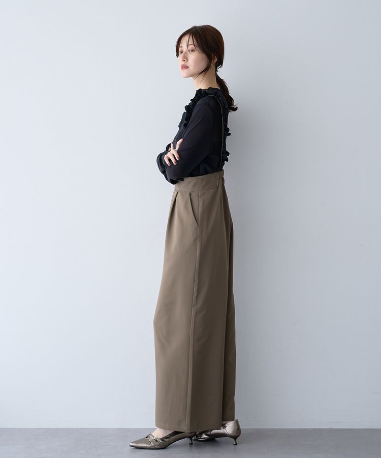 YECCA VECCA「ラッフルサロペット」|オールインワン|