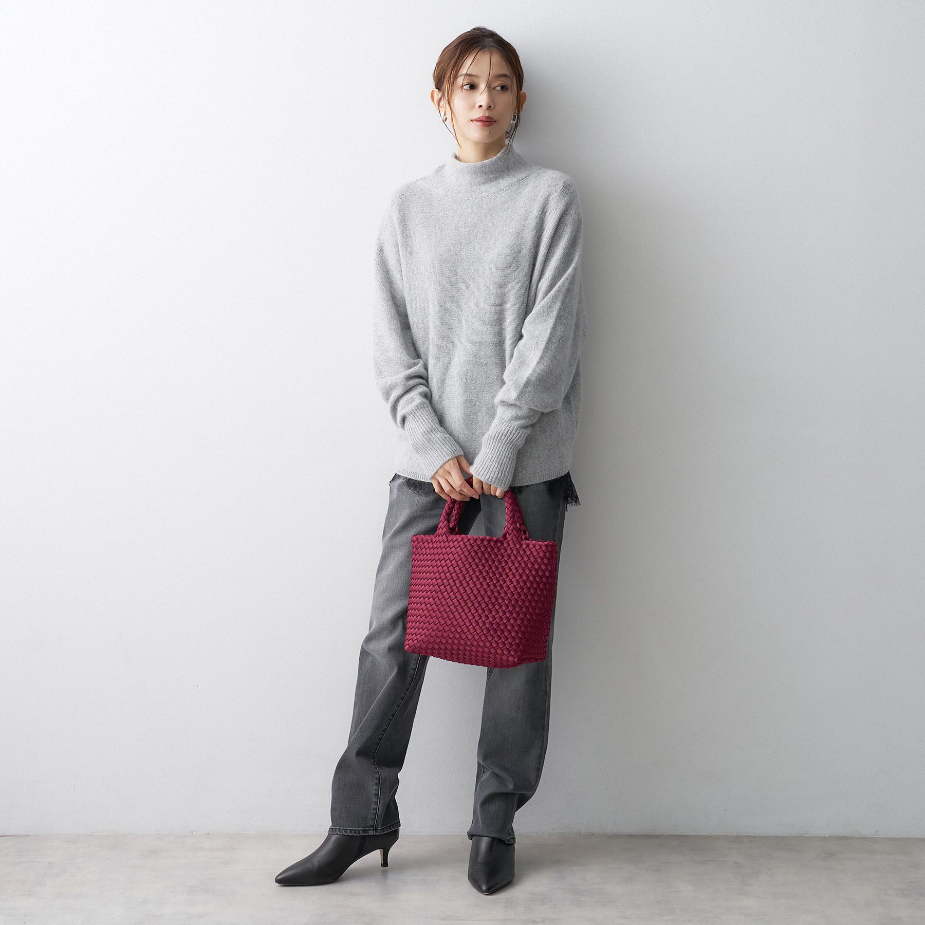 UNTITLED「【追加・新色登場】ボンディングメッシュトート ミニ」|トートバッグ|