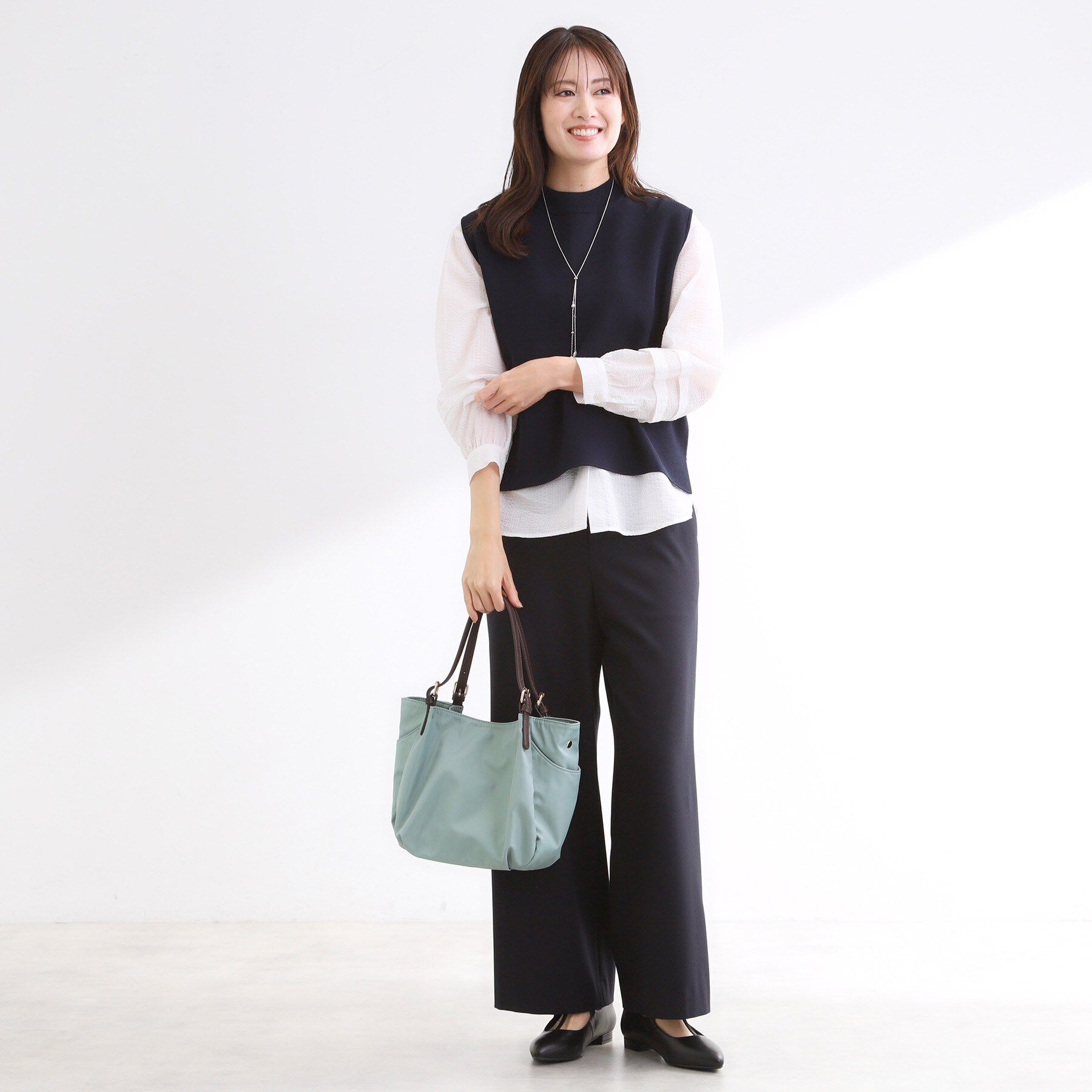 Reflect「【3WAY／しっかり収納／インナーバッグ入り／ショルダー付き】ナイロンバッグ」|ショルダー・メッセンジャー|