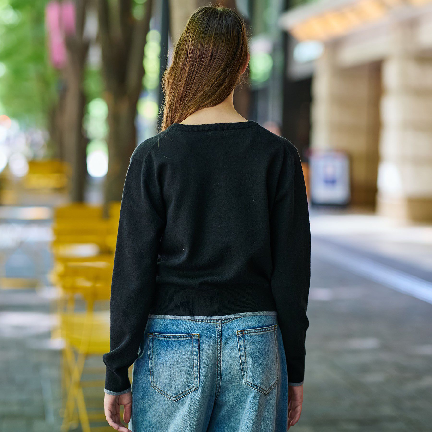 DRESSTERIOR「◆【CLASSY．12月号掲載】タイガーエンブロイダリークルーネックカーディガン」|カーディガン|