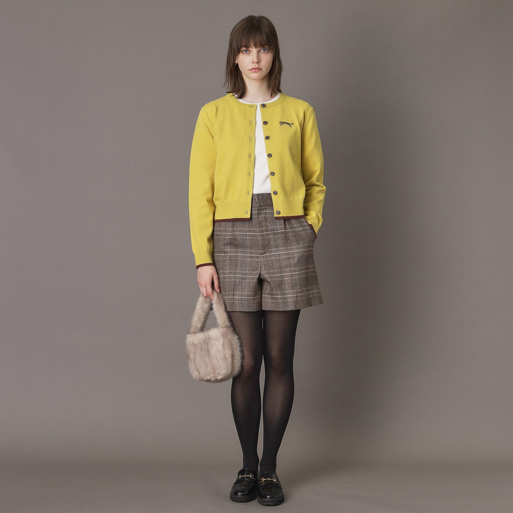 DRESSTERIOR「◆【CLASSY．12月号掲載】タイガーエンブロイダリークルーネックカーディガン」|カーディガン|