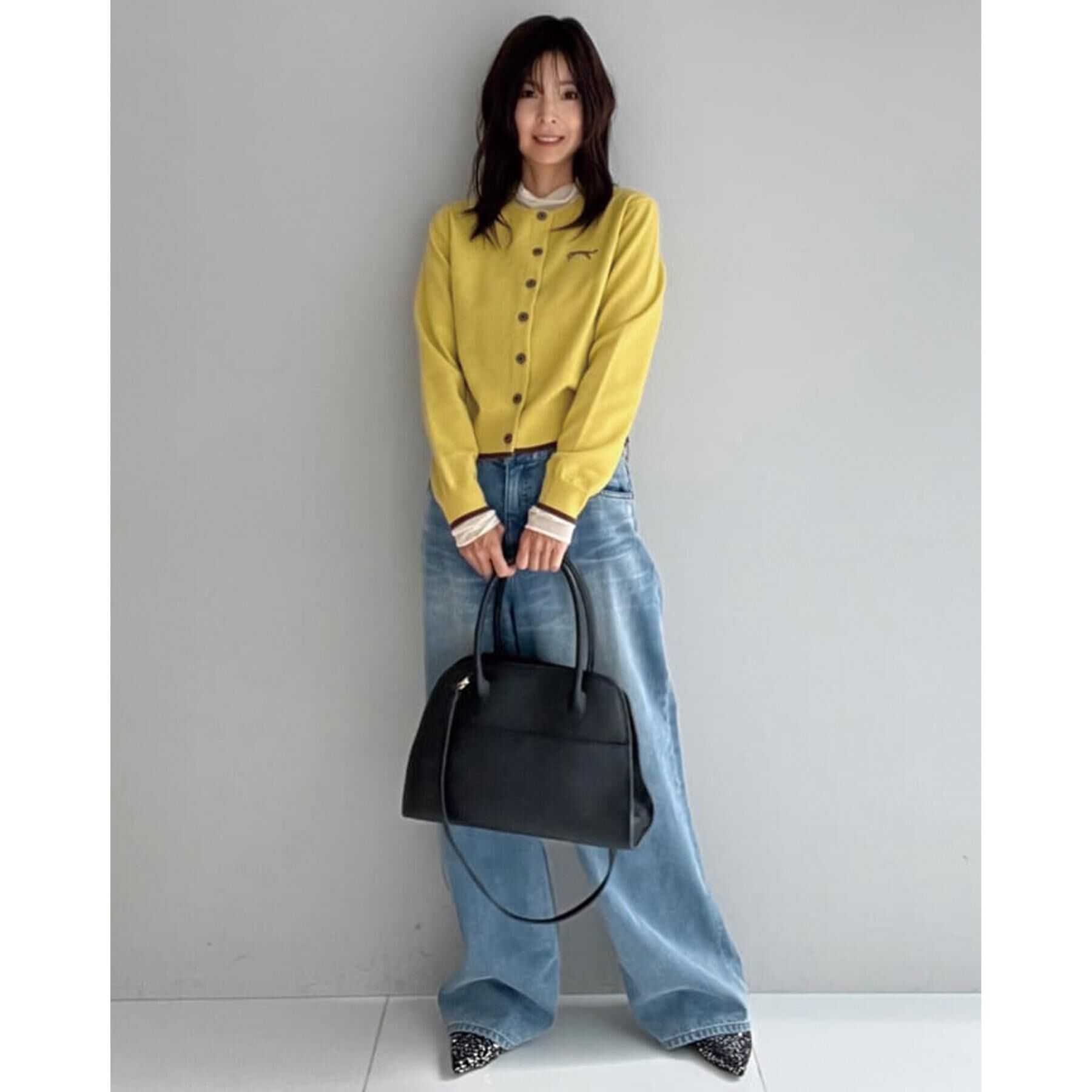 DRESSTERIOR「◆【CLASSY．12月号掲載】タイガーエンブロイダリークルーネックカーディガン」|カーディガン|