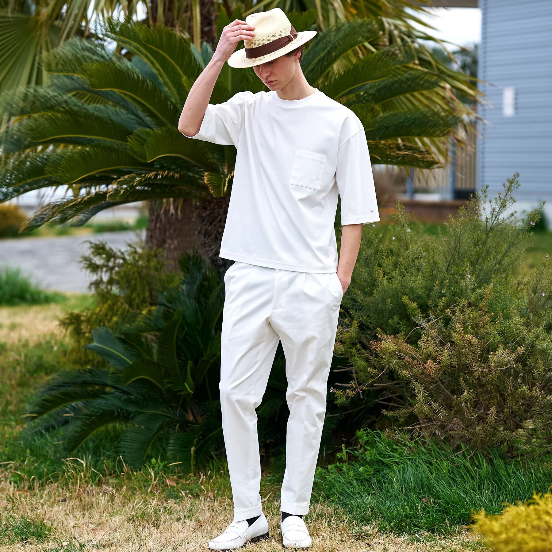 DRESSTERIOR「【干場義雅&times;DRESSTERIOR】ICE CLEAR COTTON Tシャツ」|Tシャツ・カットソー|