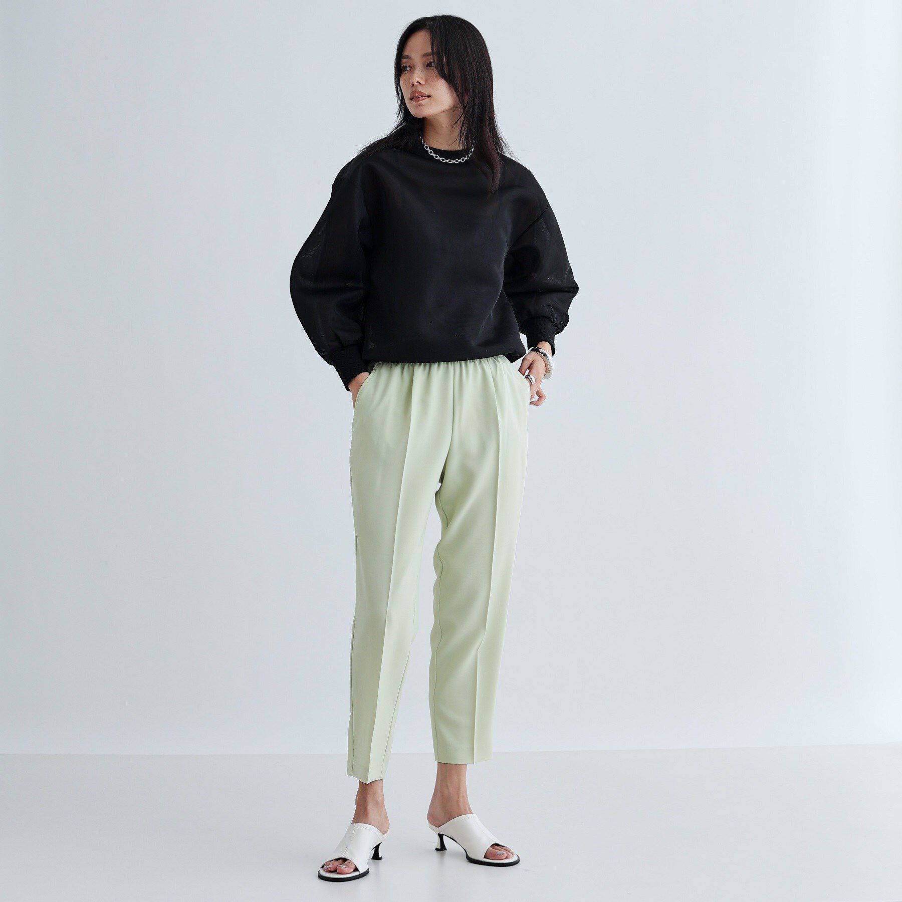 GALLEST「【接触冷感／セットアップ対応】イージーテーパードパンツ【通勤・セレモニー】」|その他|
