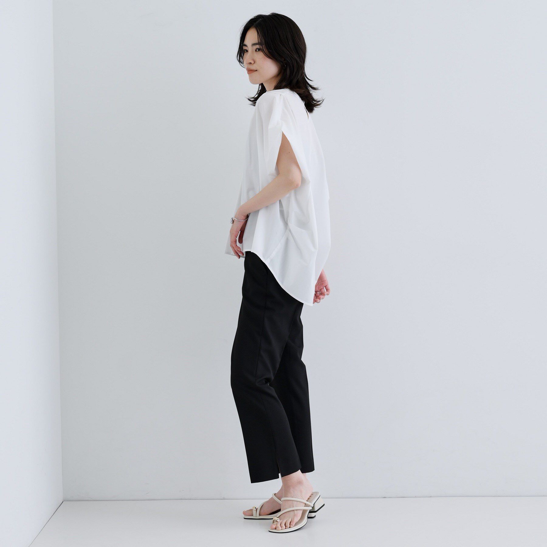 GALLEST「クロップドスリットパンツ」|その他|