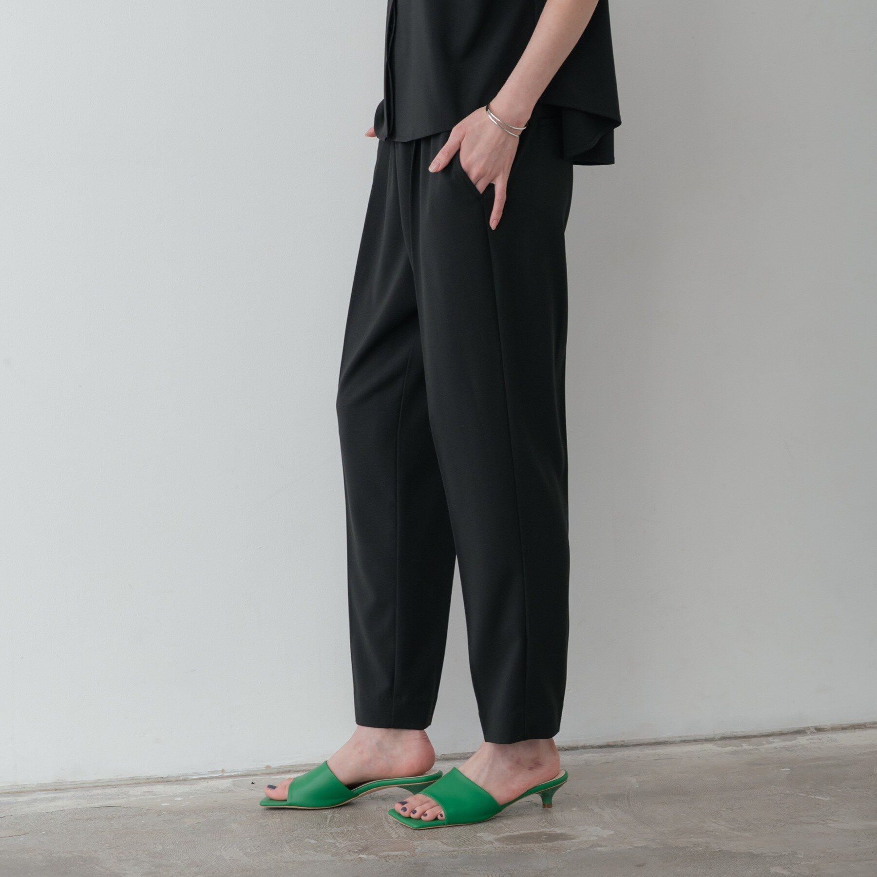 GALLEST「Comfy SET UP｜イージーテーパードパンツ【セットアップ対応／通勤／カセット服／接触冷感／U」|その他|
