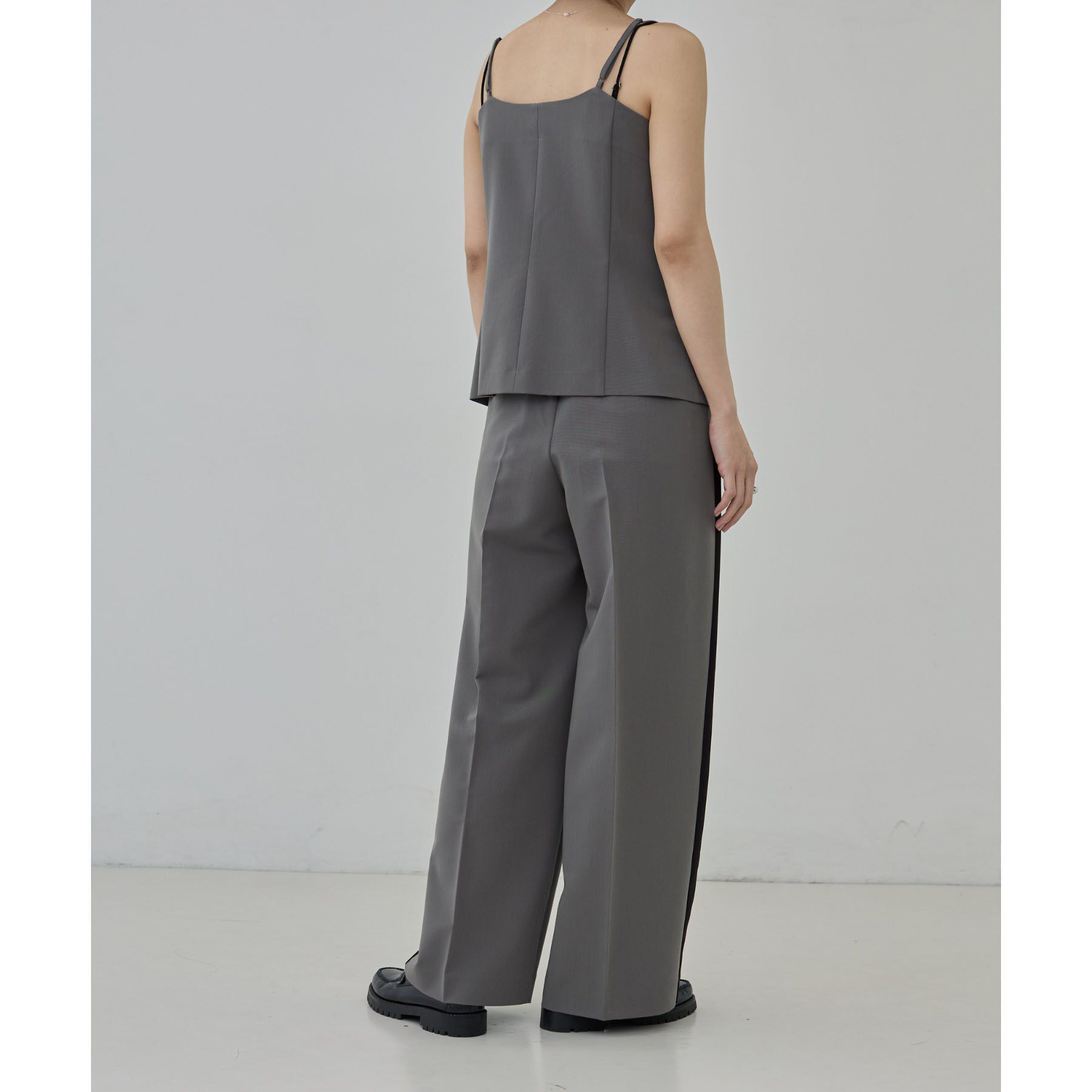 GALLEST「Comfy Slacks｜イージーサイドラインワイドパンツ【LIVE紹介／上枝みどりさん着用／通勤】」|その他|
