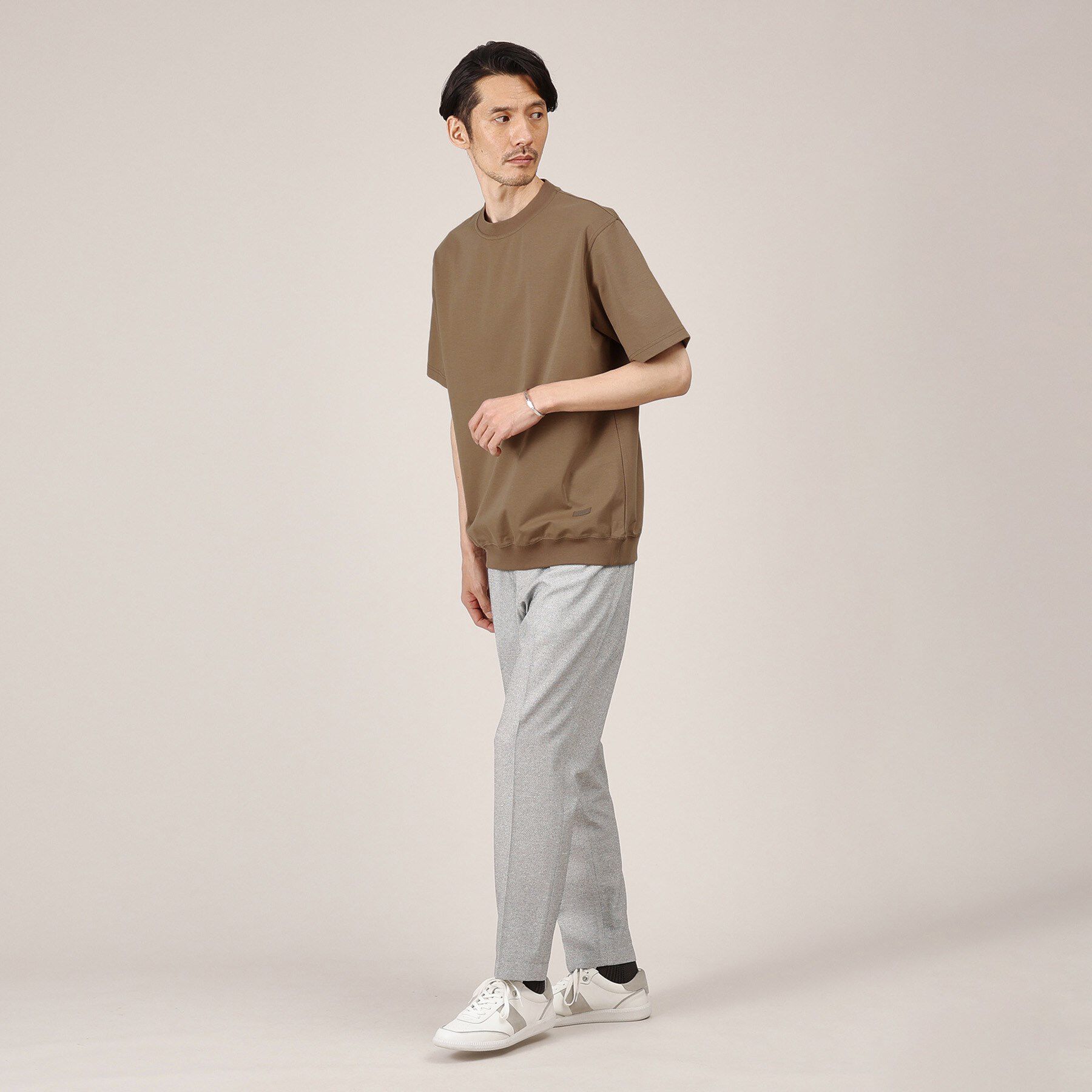 TAKEO KIKUCHI「【抗菌防臭／5サイズ展開】ハイゲージポンチ Tシャツ」|Tシャツ・カットソー|
