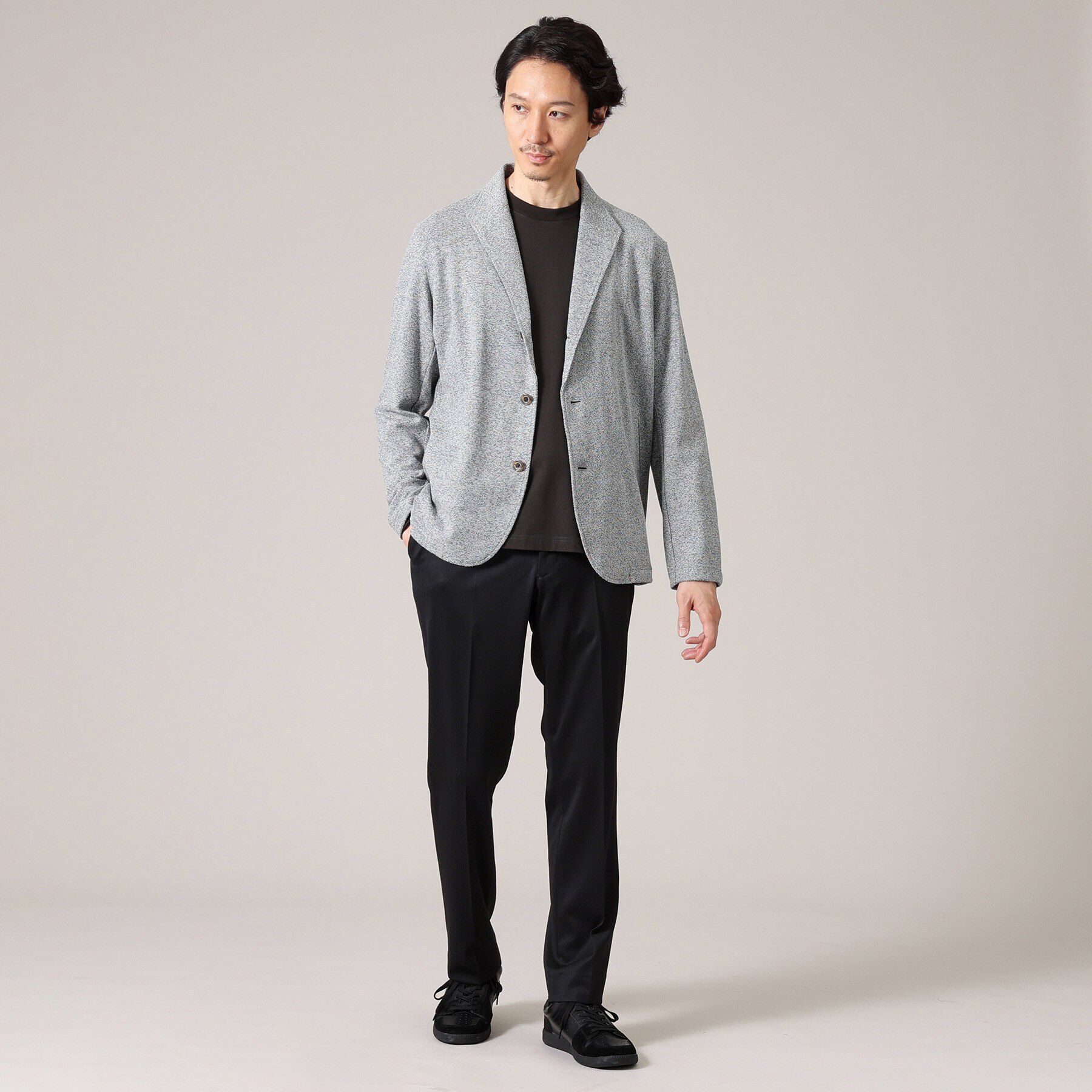 TAKEO KIKUCHI「【ONOFF対応】TRダブルニット ストレッチパンツ」|その他|