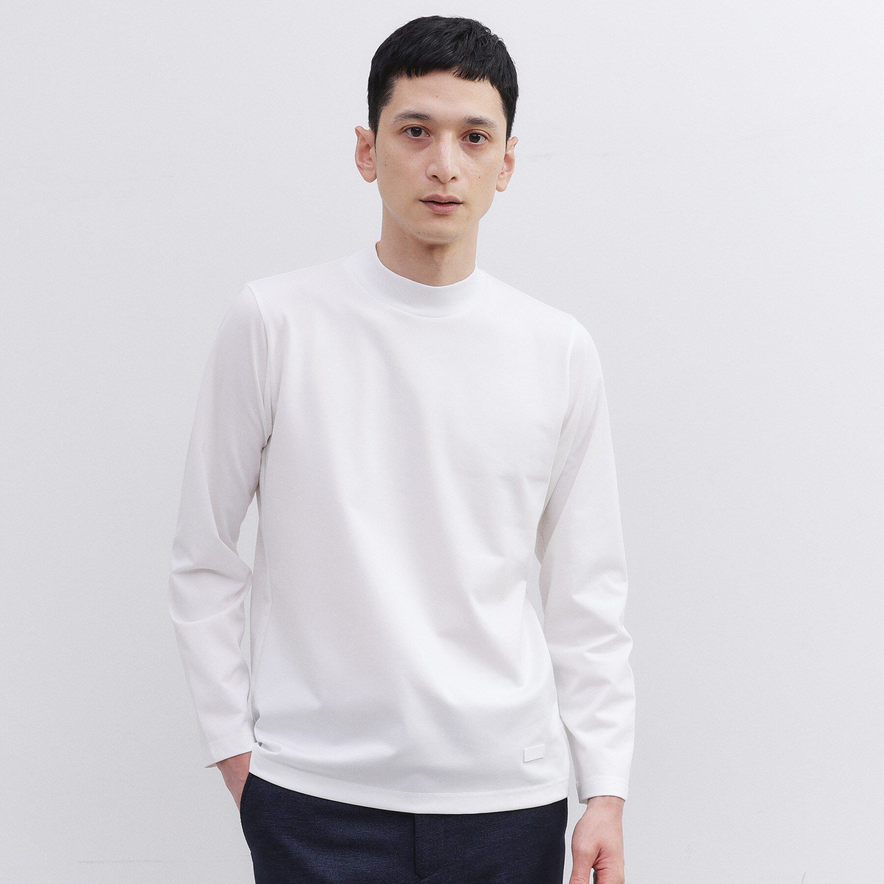 TAKEO KIKUCHI「ハイゲージ モクロディ モックネック」|Tシャツ・カットソー|