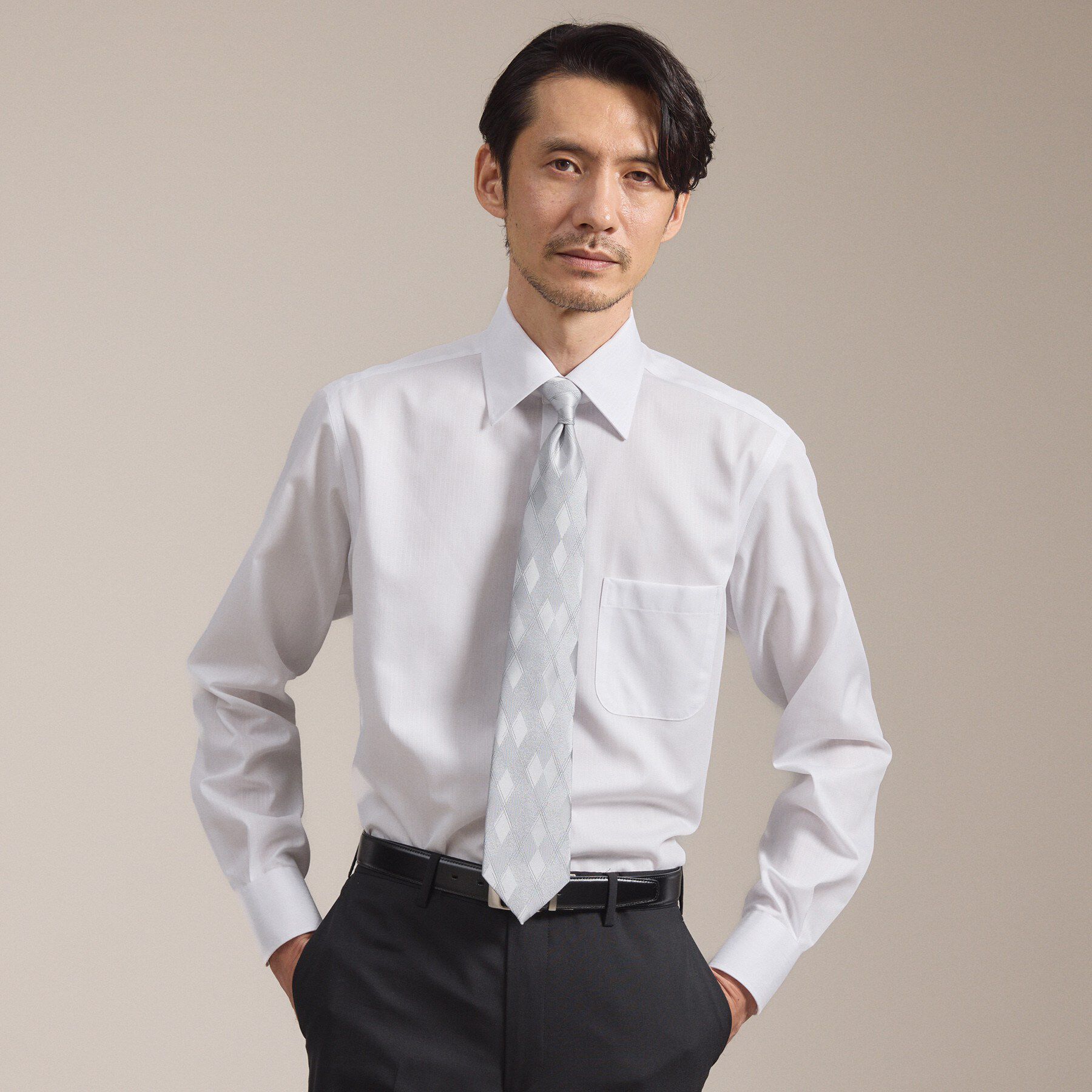 TAKEO KIKUCHI「【形態安定】ドビー ドレスシャツ」|シャツ・ブラウス|