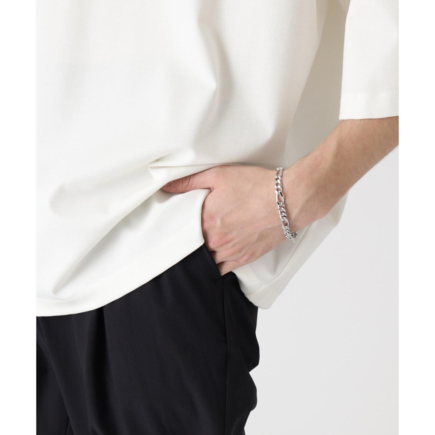tk.TAKEO KIKUCHI「ASSORT DESIGN CHAIN BRACELET / アソートデザインチェーンブレスレット」|ブレスレット・バングル|
