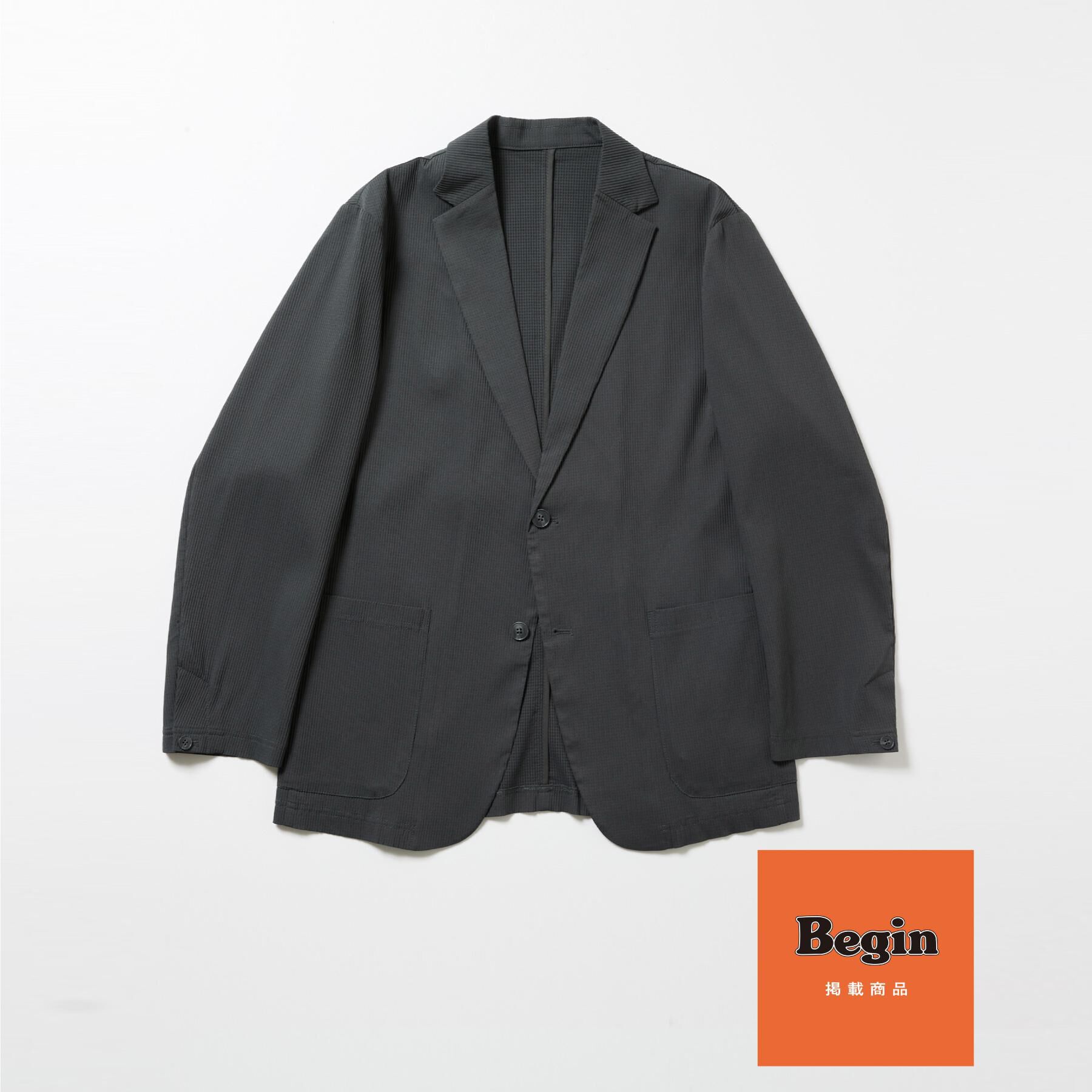 THE SHOP TK「【Begin/ビギン10月号掲載】楊柳スマートジャケット　軽量/洗濯機OK/セットアップ可」|テーラードジャケット|