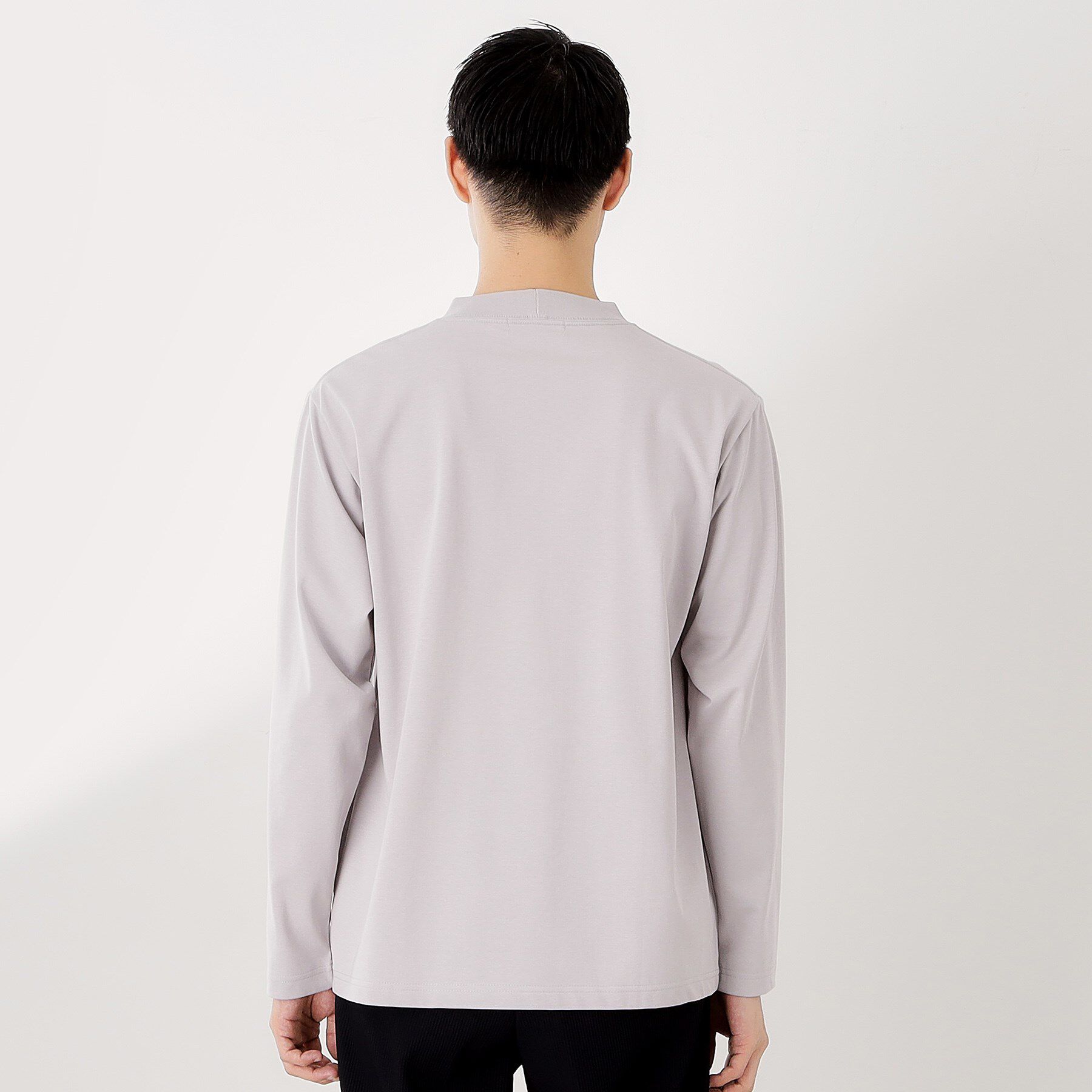 THE SHOP TK「ジャケット長袖Tシャツ 【ON/OFF兼用】」|Tシャツ・カットソー|
