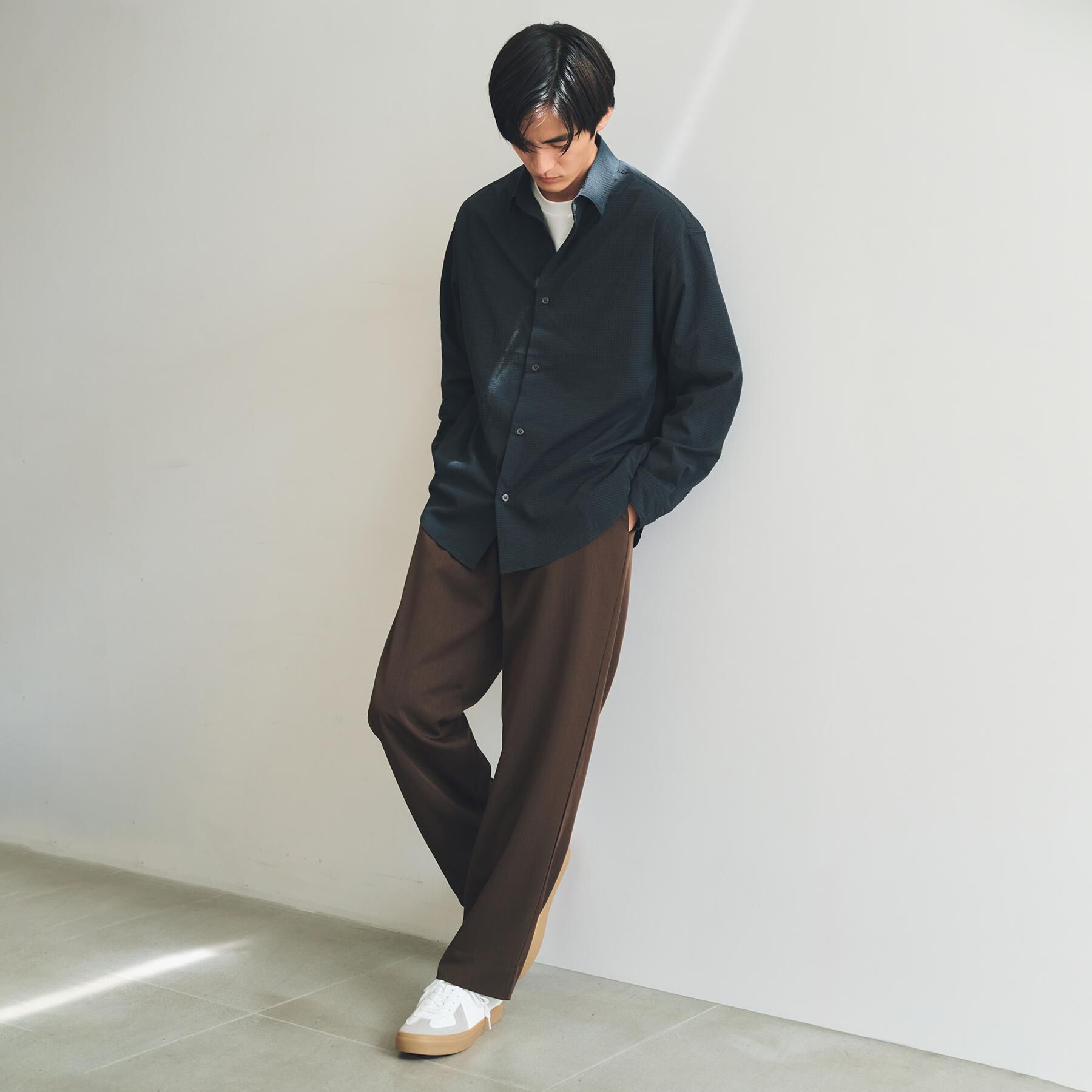 THE SHOP TK「セミワイドイージーパンツ【洗濯機OK】」|その他|