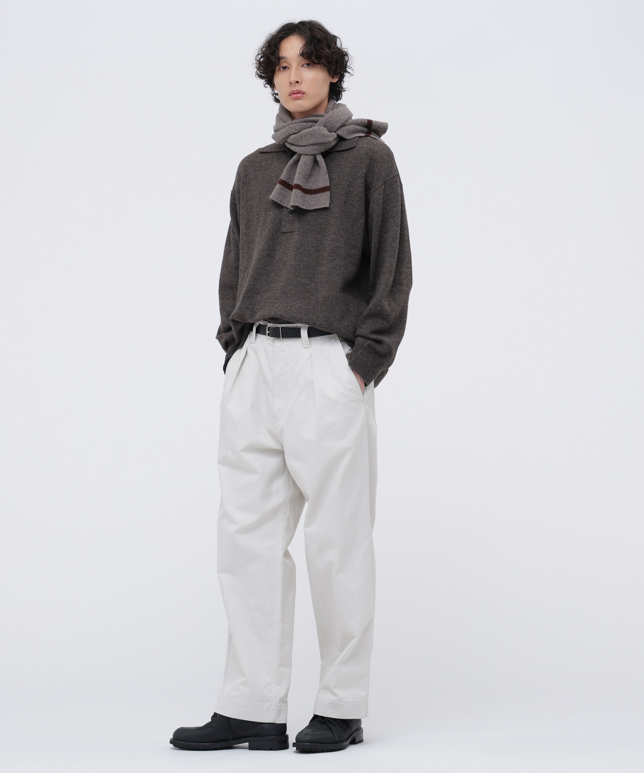 MHL.「MHL TIPPED FELTED SCARF」|バンダナ・スカーフ|