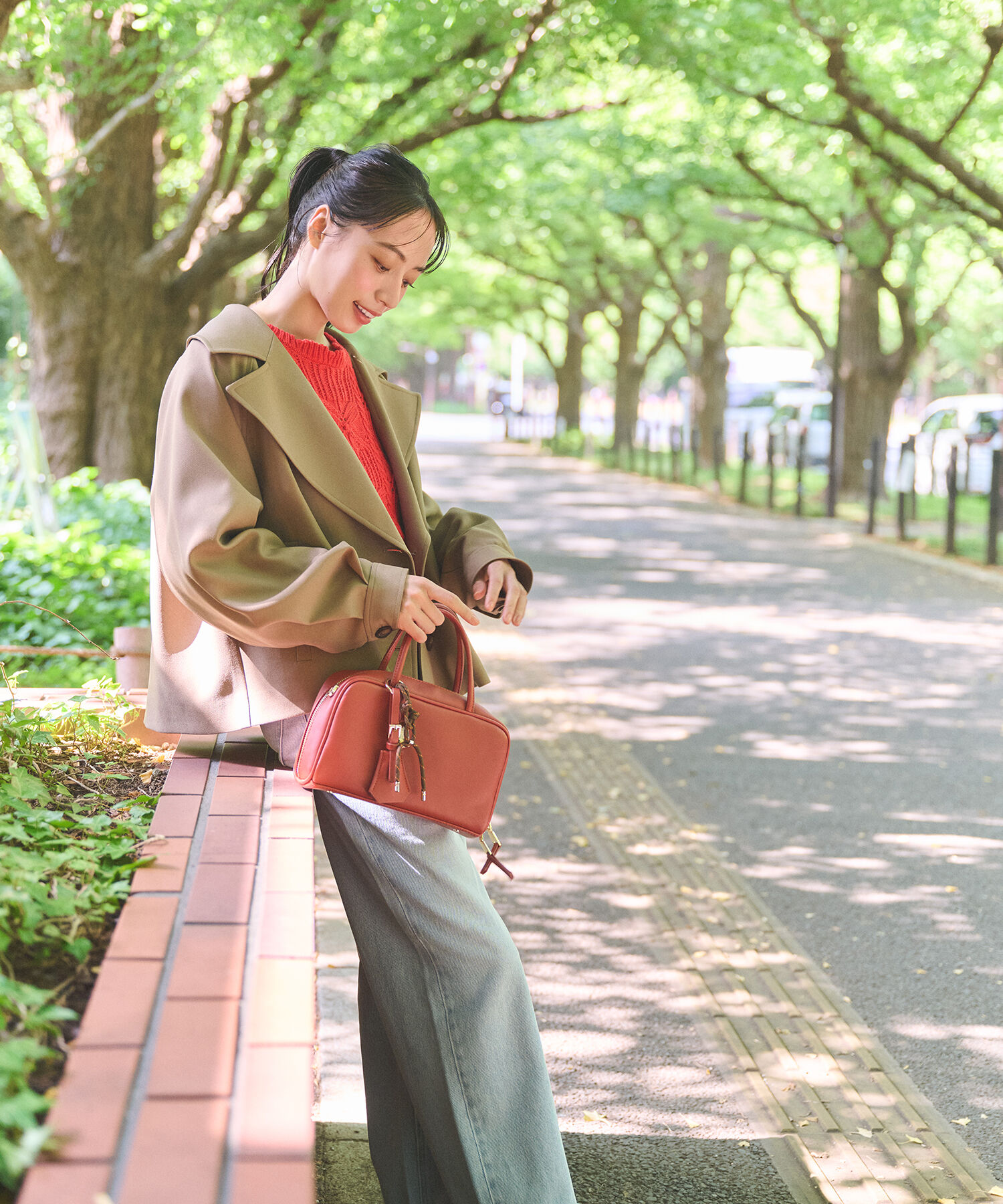  「<ちょうど､いい服>｢おはよう｣から｢おつかれさま｣まで｡ 毎日ﾊｰﾌ 」|ブルゾン・スタジャン|