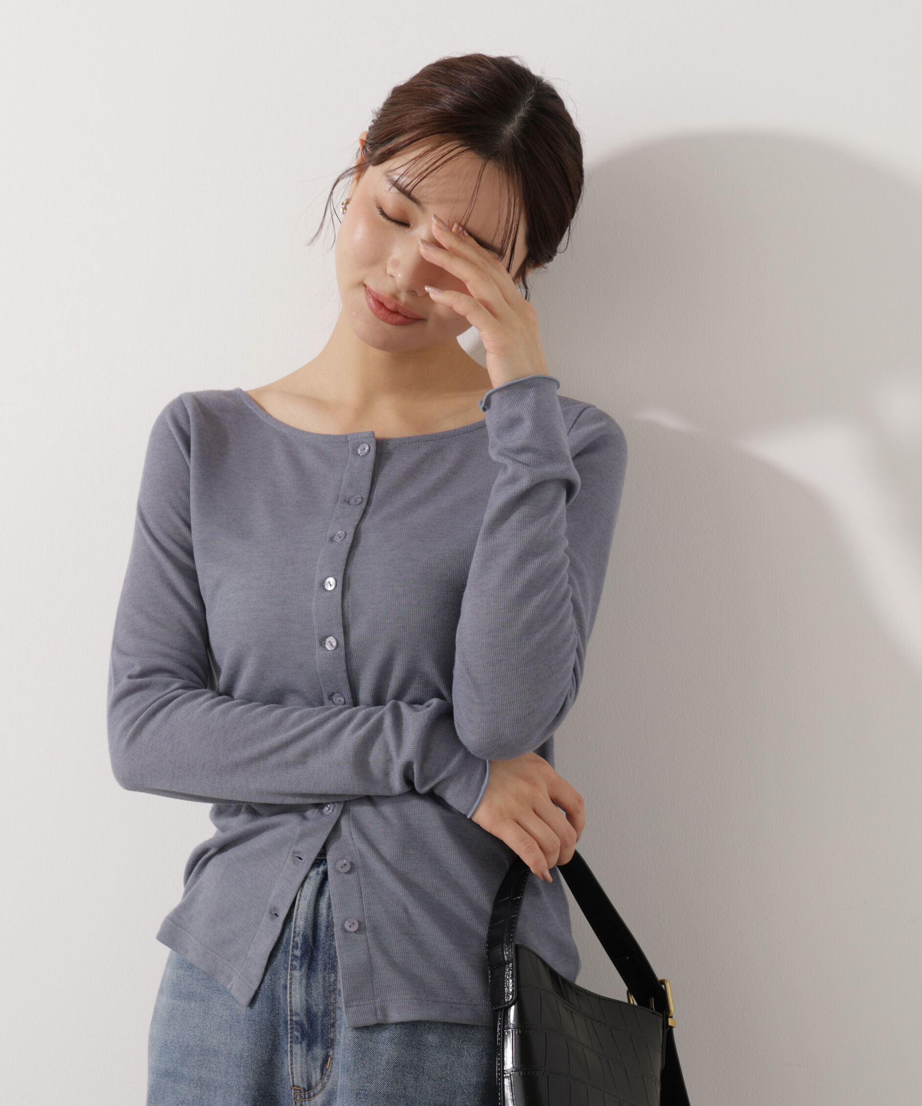 PROPORTION BODY DRESSING「〈a/mie〉シアーカットソー　26SS」|Tシャツ・カットソー|