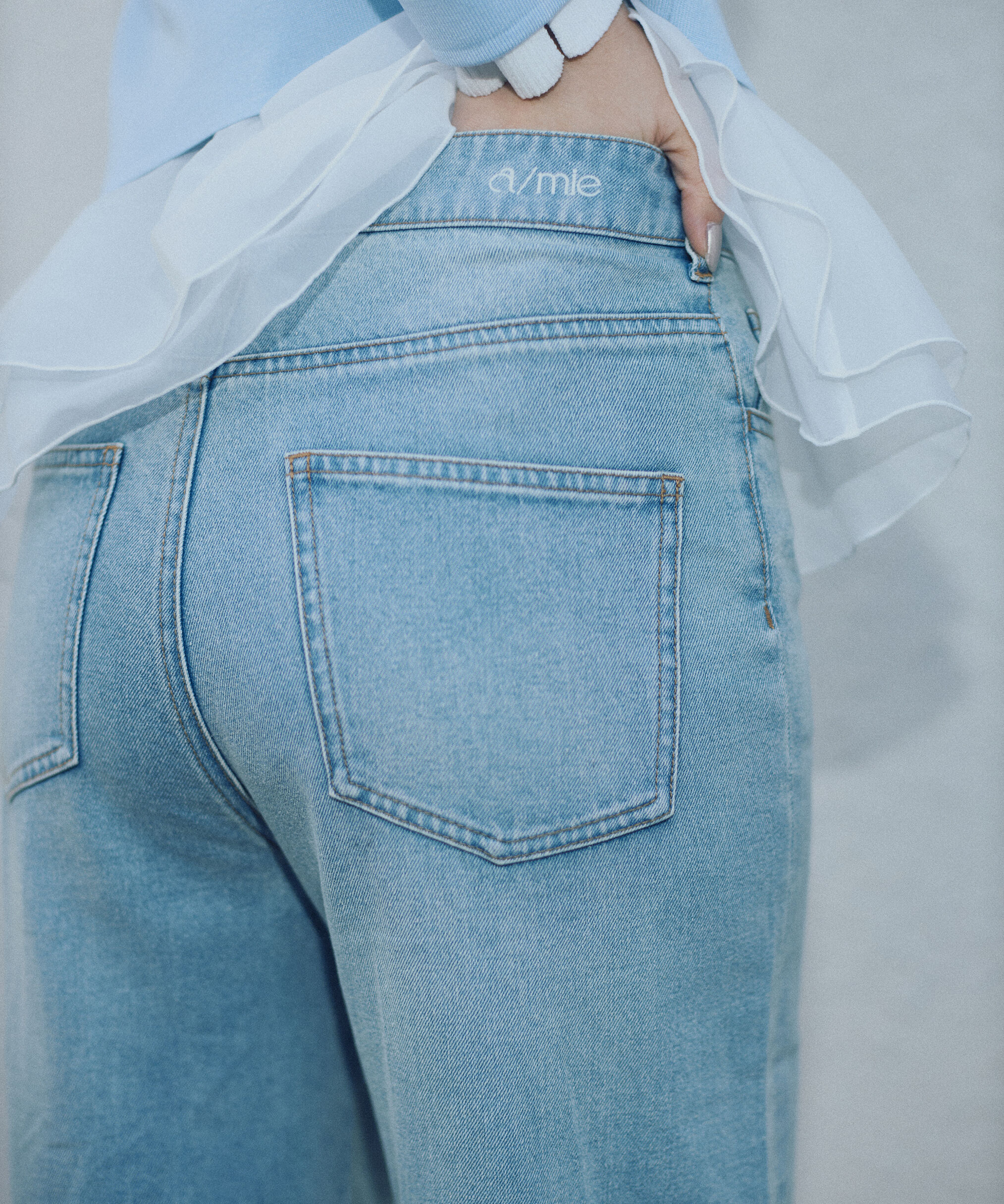 PROPORTION BODY DRESSING「〈a/mie〉ワイドデニムパンツ　26SS」|その他|