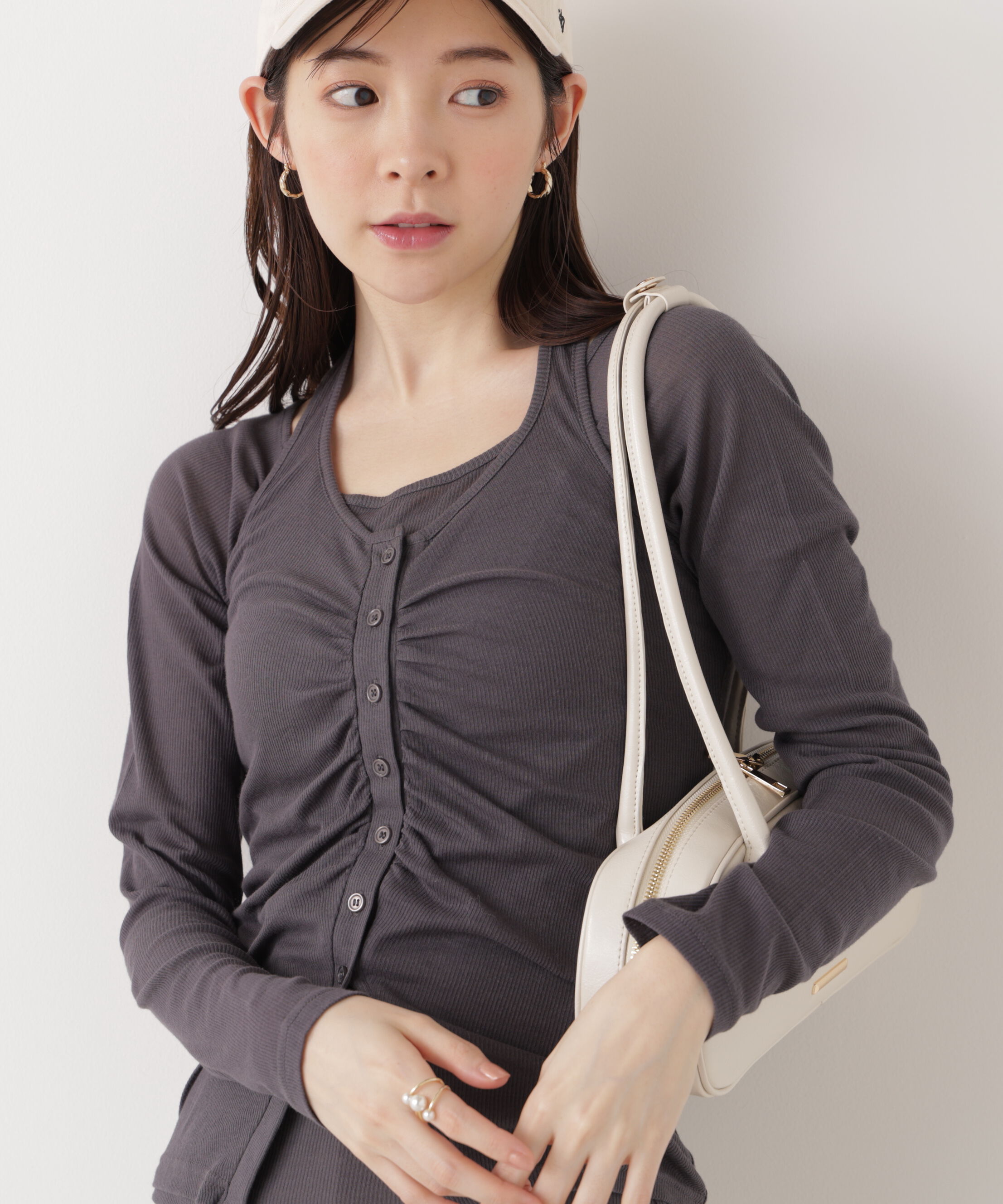 PROPORTION BODY DRESSING「〈a/mie〉ホルターネックカット SETUP　26SS」|Tシャツ・カットソー|