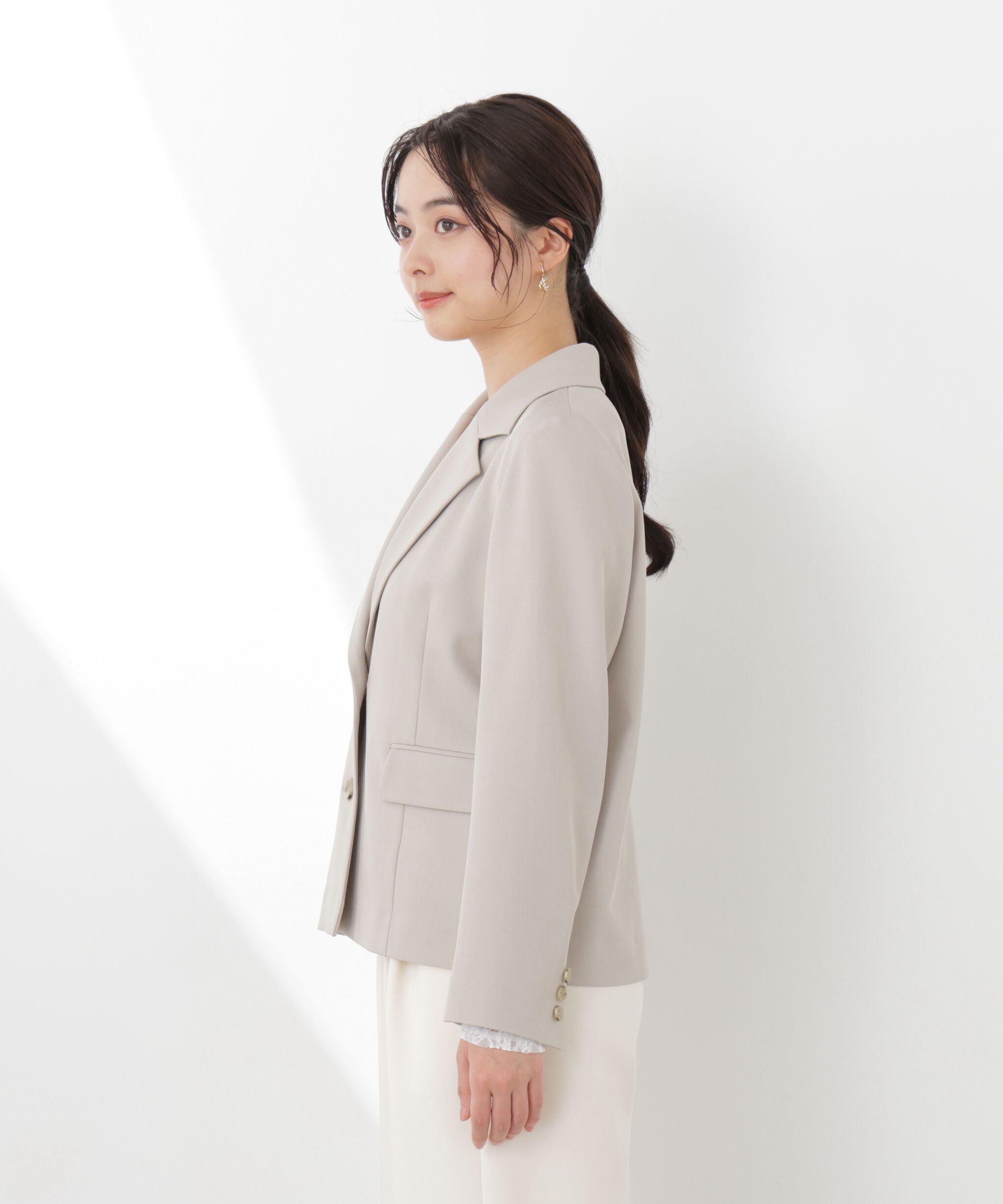 PROPORTION BODY DRESSING「ミディアムショートテーラードジャケット　26SS」|その他|
